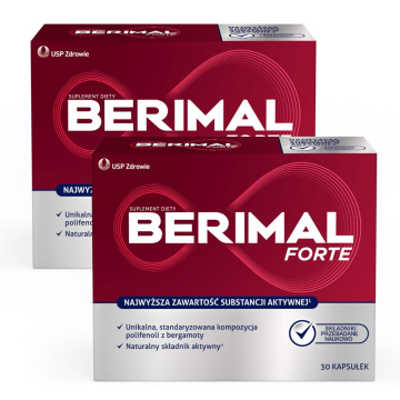 Berimal Forte, dwupak - 2 x 30 kapsułek