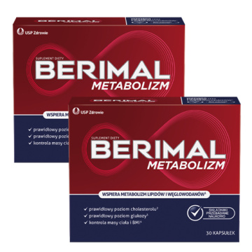 Berimal Metabolizm, dwupak - 2 x 30 kapsułek