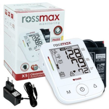 Ciśnieniomierz automatyczny ROSSMAX X1 + zasilacz GRATIS !!!