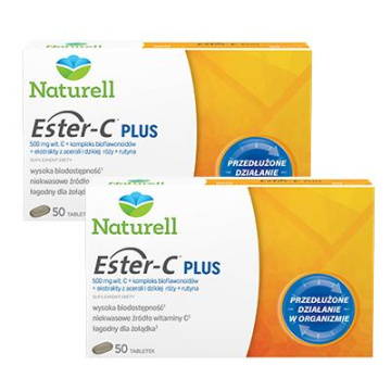 Naturell Ester-C Plus, dwupak - 2 x 50 tabletek