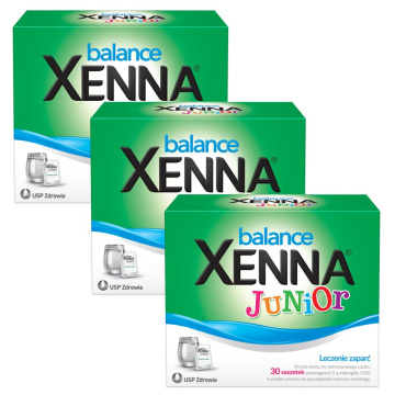 Xenna balance junior, trójpak - 3 x 30 saszetek