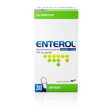 Enterol 250 mg, 30 kapsułek