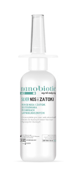 Nanobiotic Med+ Silver Nos i zatoki,  spray 30 ml