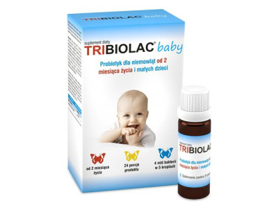TRIBIOLAC BABY krople 5 ml
