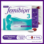 Femibion 3, Karmienie piersią, 28 tabletek + 28 kapsułek