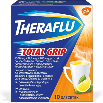 Theraflu Total Grip x 10 sasz