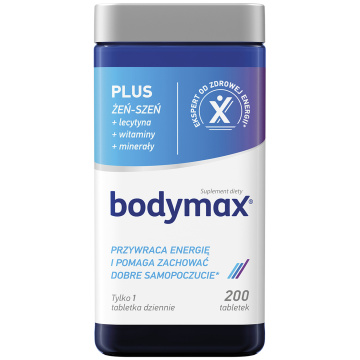Bodymax plus, 200 tabletek