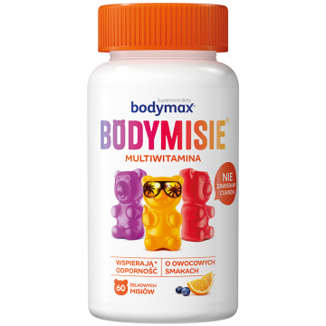 Bodymax Bodymisie Multiwitaminy, 60 żelków o wieloowocowym smaku