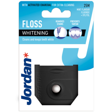 Jordan Nici dentystyczne Floss Whitening 1op.-25m