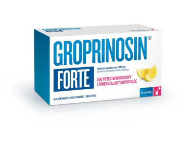 Groprinosin Forte, 1000 mg, 30 saszetek
