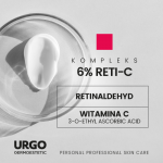 Urgo Dermoestetic, Reti-Renewal odbudowująco-odmładzający krem z 6% kompleksem RETI-C na bazie retinaldehydu i witaminy C, 45 ml