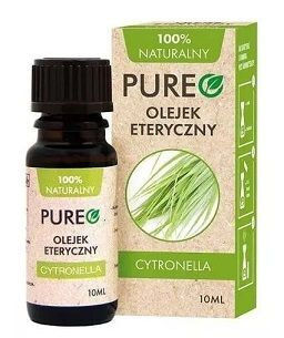 Pureo 100% naturalny olejek eteryczny Cytronella, 10 ml