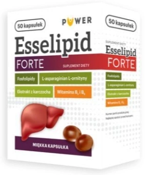Esselipid Forte, 50 kapsułek miękkich