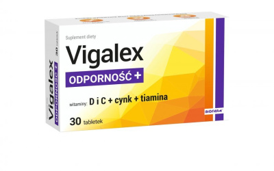 Vigalex Odporność+, 30 tabletek
