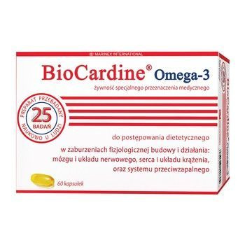 BioCardine Omega-3, 60 kapsułek