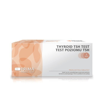 Test Hormon TSH (kondycja tarczycy), THYROID TSH TEST, 1 sztuka