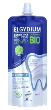 Elgydium Bio, wybielająca organiczna pasta do zębów, 100 ml
