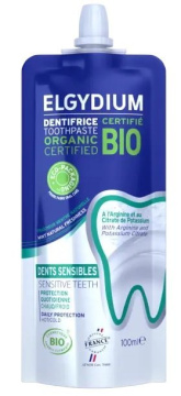 Elgydium Bio Sensitive, organiczna pasta do zębów wrażliwych, 100 ml