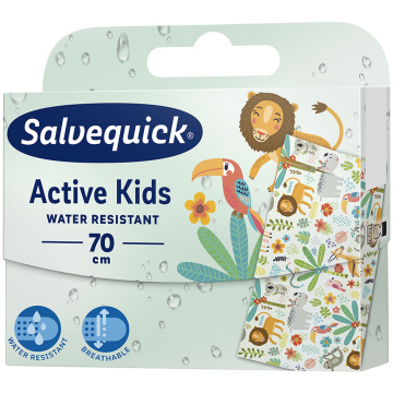 SALVEQUICK  Active Kids plaster wodoodporny 70 cm