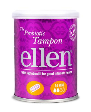 Ellen, tampon probiotyczny, Mini, 14 sztuk