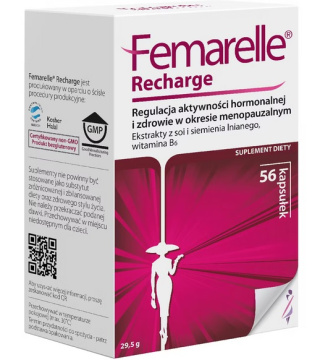 Femarelle Recharge, 56 kapsułek