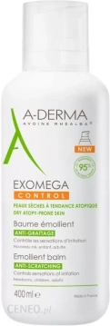 A-derma Exomega Control, balsam emolient przeciw drapaniu, 400 ml