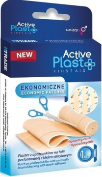 Active Plast - plaster ekonomiczny, 1 sztuka