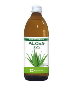Aloes Sok z aloesu 100% 1 litr