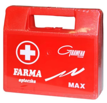 Apteczka samochodowa FARMA MAX z ustnikiem, 1 sztuka