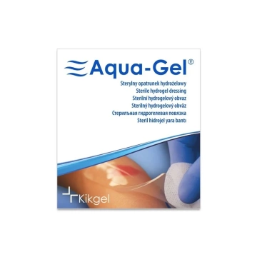Aqua-Gel Sterylny opatrunek hydrożelowy o średnicy  5 cm, 1 sztuka