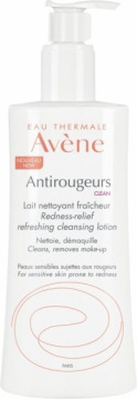 Avene Antirougeurs Clean, mleczko oczyszczająco - odświeżające, 400 ml