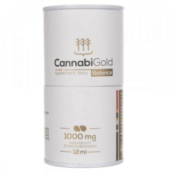 CANNABIGOLD BALANCE olejek CBD 1000 MG (10%) 12 ml