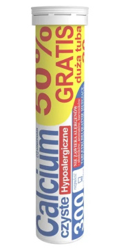 Calcium 300 czyste, Uniphar, 20 tabletek musujących