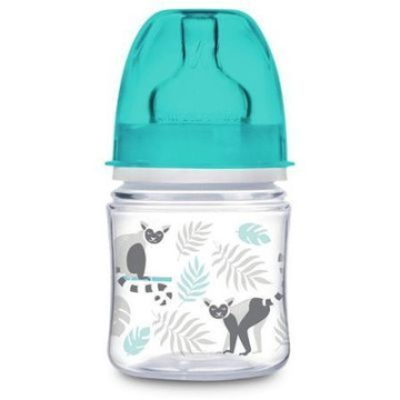 Canpol babies antykolkowa butelka EasyStart "Let's Celebrate" 120 ml (35/228) niebieska