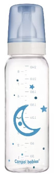 Canpol babies butelka szklana z nadrukiem 240 ml (42/101)