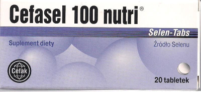 Cefasel 100 Nutri Selen, 20 tabletek