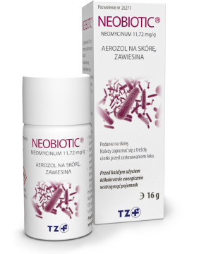 Neobiotic, aerozol na skórę, 16 g