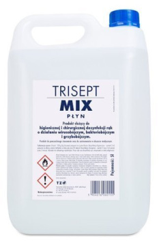 Trisept MIX, płyn antybakteryjny do dezynfekcji rąk, 5 litrów