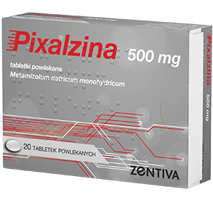 Pixalzina 500mg, 20 tabletek