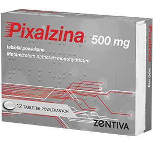 Pixalzina 500mg, 12 tabletek