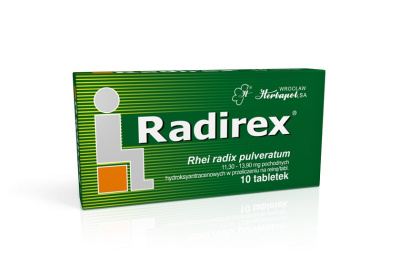 Radirex, 10 tabletek