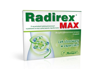 Radirex MAX, 10 kapsułek