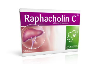 Raphacholin C, 30 tabletek