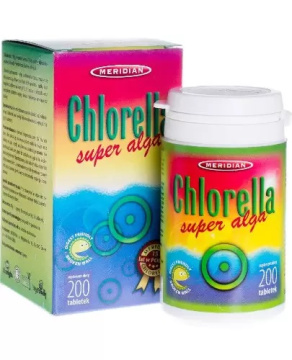 Chlorella super alga, 200 tabletek