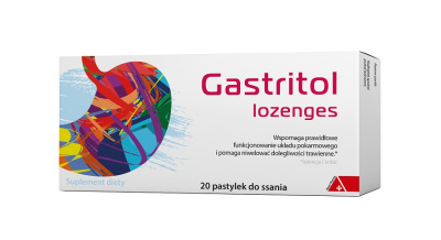 Gastritol lozenges, 20 pastylek do ssania