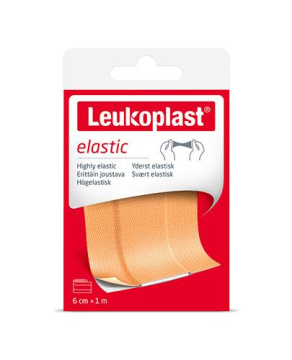 Leukoplast Elastic plaster do cięcia 6 cm x 1 m, 1 sztuka