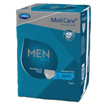 Molicare Premium Men pad, 7 kropelek, L, pieluchomajtki, 7 sztuk