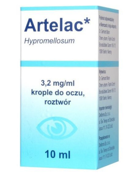 Artelac krople oczne 10 ml, IMPORT RÓWNOLEGŁY, Delfarma