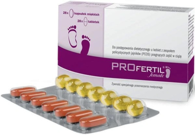 PROfertil female, 28 kapsułek + 28 tabletek