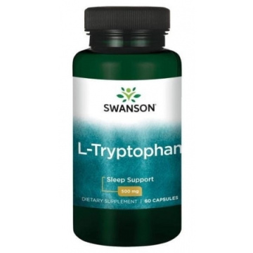 Swanson L-Tryptofan 500 mg, 60 kapsułek